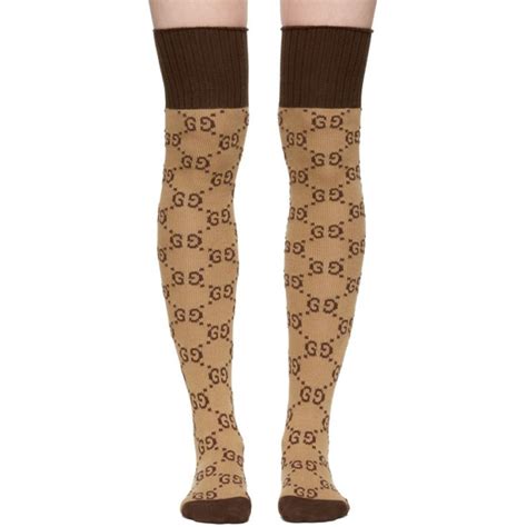 gucci thigh high socks|gucci stockings with runs.